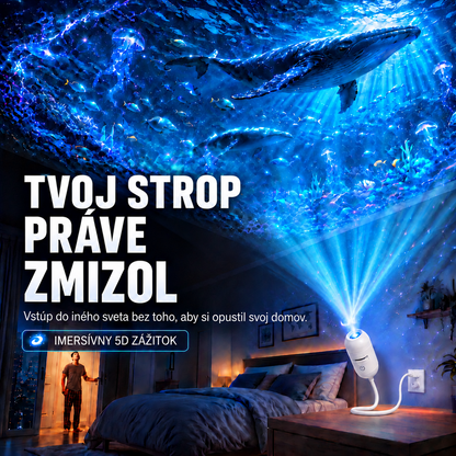 𝑺𝑪𝑵𝑫𝑹®🌈🦖 Inteligentný HD projektor nočnej oblohy s dynamickým 5D holografickým efektom novej generácie